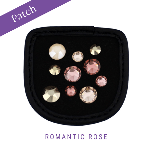 Romantic Rose Reithandschuh Patches